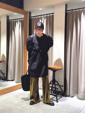 薫子さん（レディース・157cm）の冬コーディネート