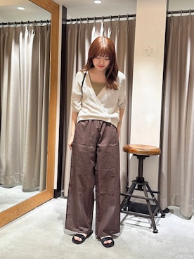 薫子さん（レディース・157cm）の夏コーディネート