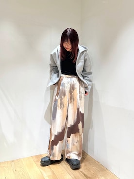 薫子さん（レディース・158cm）の冬コーディネート