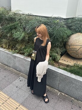 薫子さん（レディース・158cm）の夏コーディネート