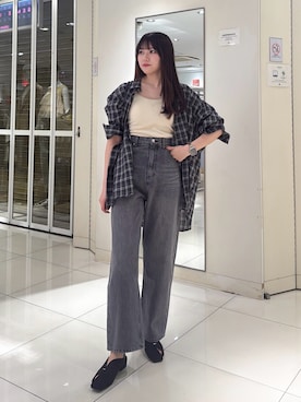 薫子さん(レディース・157cm)の夏コーディネート