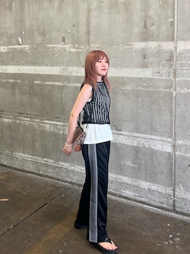 薫子さん(レディース・158cm)の夏コーディネート