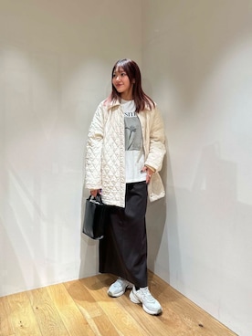 薫子さん(レディース・157cm)の冬コーディネート