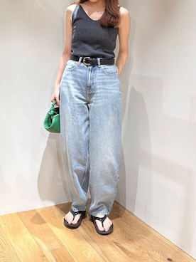 「URBANRESEARCH」｜「アイテム（キャミソール）」を使った、薫子さん（レディース・157cm）の夏コーディネート