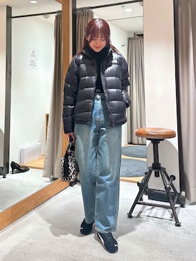 薫子さん（レディース・157cm）の冬コーディネート