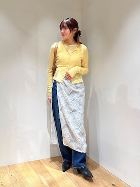 「URBAN RESEARCH（アーバンリサーチ）のアイテム（財布/小物）」を使った、薫子さん（レディース・157cm）の春コーディネート