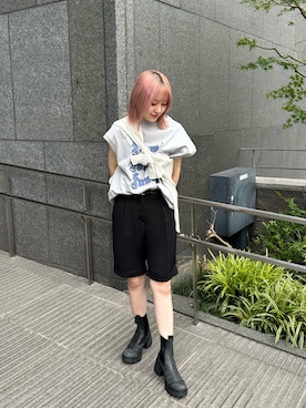 薫子さん(レディース・158cm)の夏コーディネート