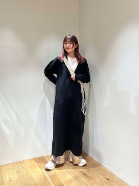 薫子さん（レディース・157cm）の冬コーディネート