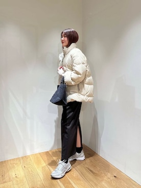 薫子さん(レディース・157cm)の冬コーディネート