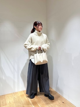 薫子さん(レディース・157cm)の冬コーディネート