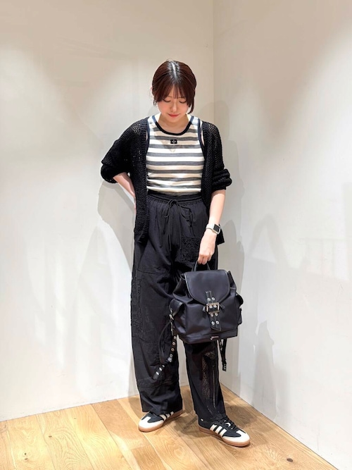 【GANNI】Bucky リサイクルナイロン スモール バックパック GANNI Bucky Backpack Small（バックパック/リュック）｜GANNI