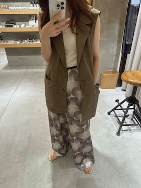 薫子さん(レディース・157cm)の夏コーディネート