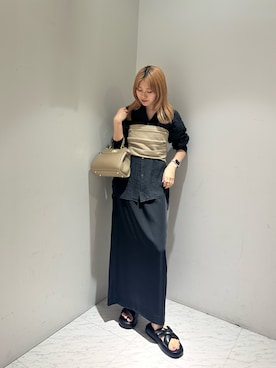 薫子さん(レディース・158cm)の夏コーディネート