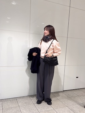 薫子さん（レディース・157cm）の冬コーディネート