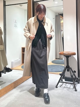 薫子さん(レディース・157cm)の冬コーディネート