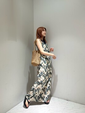 薫子さん(レディース・158cm)の夏コーディネート