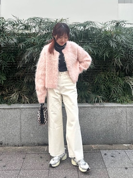 薫子さん（レディース・157cm）の冬コーディネート