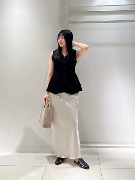 薫子さん(レディース・157cm)の夏コーディネート