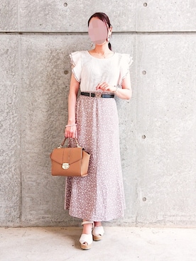 「ViVi（ヴィヴィ）のアイテム」を使った、rinrisoraさん（レディース・152cm）の夏コーディネート