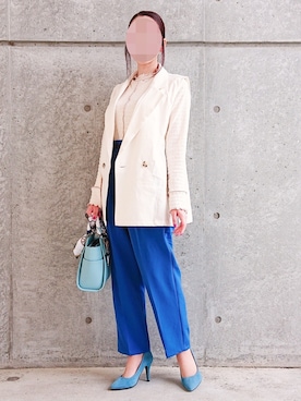 「ごきげんウィーク」｜「アイテム（パンプス）」を使った、rinrisoraさん（レディース・152cm）の春コーディネート
