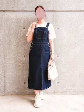 「mumu（ムム）のアイテム」を使った、rinrisoraさん（レディース・152cm）の夏コーディネート