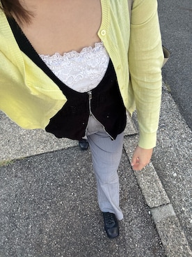 「アイテム（ドレスシューズ）」を使った、sanaさん（レディース・153cm）の秋コーディネート