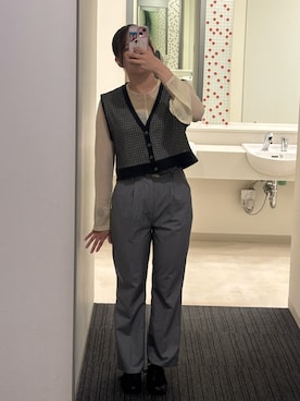「アイテム（ドレスシューズ）」を使った、sanaさん（レディース・153cm）の秋コーディネート
