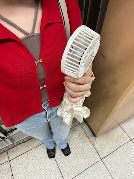 「アイテム（ポロシャツ）」を使った、sanaさん（レディース・153cm）の夏コーディネート