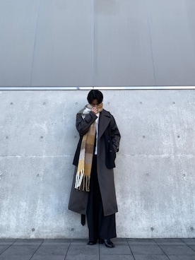 「mystic（ミスティック）のアイテム」を使った、Jさん（メンズ・167cm）の秋コーディネート