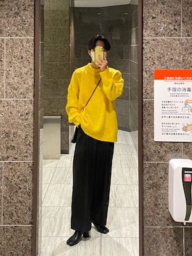 「mystic（ミスティック）のアイテム」を使った、Jさん（メンズ・167cm）の秋コーディネート