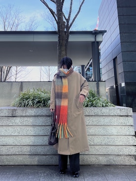 「mystic（ミスティック）のアイテム」を使った、Jさん（メンズ・167cm）の冬コーディネート