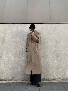「mystic（ミスティック）のアイテム」を使った、Jさん（メンズ・167cm）の秋コーディネート