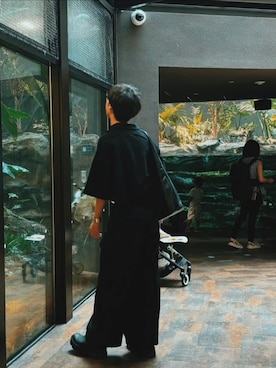 「both（ボス）のアイテム」を使った、issaさん（メンズ・173cm）の夏コーディネート