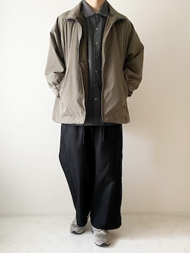 「はじめましてコーデ」｜「アイテム（ブルゾン）」を使った、altさん（メンズ・170cm）の春コーディネート