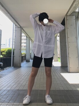 メンズシャツ女子 のレディース人気ファッションコーディネート Wear