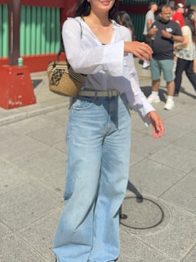 れにさん（レディース・174cm）の秋コーディネート