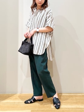 「URBAN RESEARCH（アーバンリサーチ）のアイテム（その他）」を使った、yamaさん（レディース・155cm）の春コーディネート