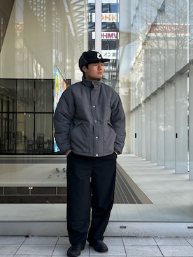 「アイテム（その他アウター）」を使った、keita02050さん（メンズ・169cm）の冬コーディネート