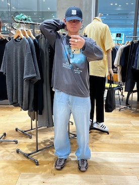 「URBAN RESEARCH Sonny Label（アーバンリサーチサニーレーベル）のアイテム（パンツ）」を使った、Soneさん（メンズ・169cm）の夏コーディネート