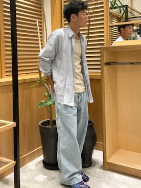 「PRADA（プラダ）のアイテム」を使った、Soneさん（メンズ・169cm）の秋コーディネート