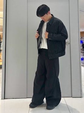 「アイテム（その他トップス）」を使った、keita02050さん（メンズ・169cm）の秋コーディネート