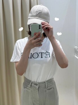 「NUN（エヌユーエヌ）のアイテム」を使った、ましろさん（レディース・153cm）の夏コーディネート