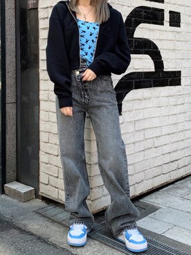 「ごきげんウィーク」｜「アイテム（キャミソール）」を使った、ふうかさん（レディース・150cm）の春コーディネート