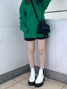 ふうかさん（レディース・150cm）の春コーディネート