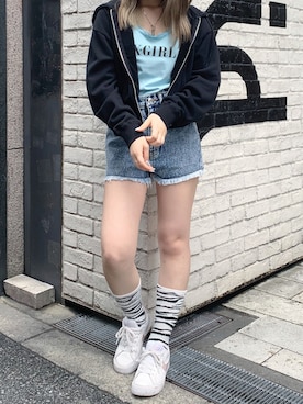 ふうかさん（レディース・150cm）の春コーディネート