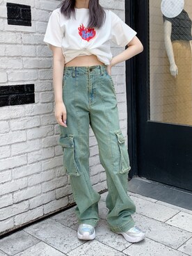 ふうかさん（レディース・150cm）の夏コーディネート