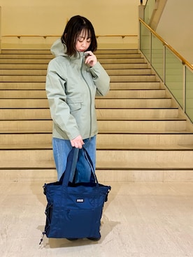 「AIGLE（エーグル）のアイテム」を使った、shokoさん（レディース・150cm）の春コーディネート