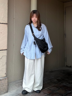 「russet（ラシット）のアイテム」を使った、ayakaさん（レディース・157cm）の秋コーディネート