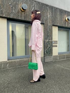 「LILY BROWN（リリーブラウン）のアイテム（パンプス）」を使った、rnpiii0416さん（レディース・170cm）の春コーディネート