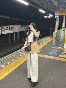 医療従事者さん(レディース・159cm)の冬コーディネート